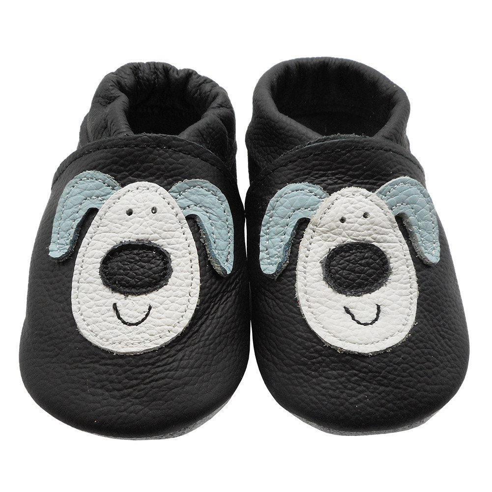 Yihakids Baby Krabbelschuhe Lauflernschuhe Hausschuhe Lederschuhe Welpe Krabbelschuh Rutschfest atmungsaktiv