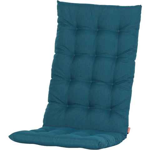 Siena Garden Sesselauflage ATRIA, 123 cm, (passend für Hochlehner), Dessin Uni, 100% recyceltem Polyester, in verschiedenen Farben