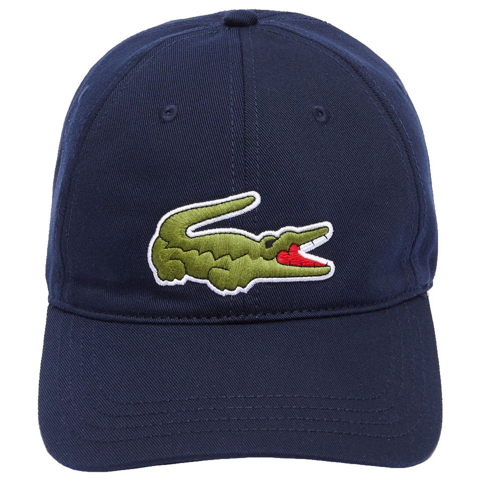 Lacoste Fitted Cap - Cap mit Logo aus Bio-Baumwolle (1-St)