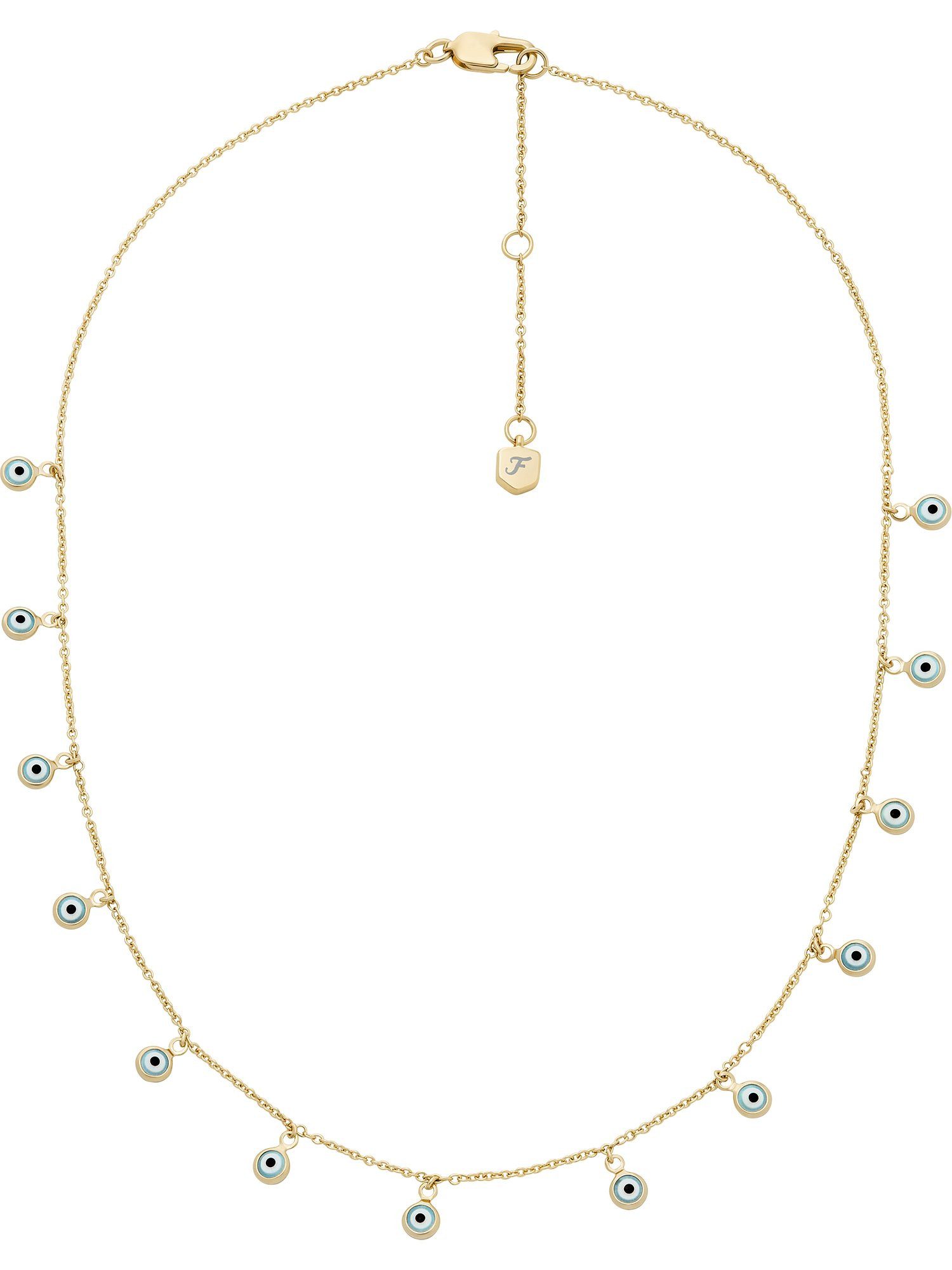 Fossil Collier Fossil Damen-Kette Metall...