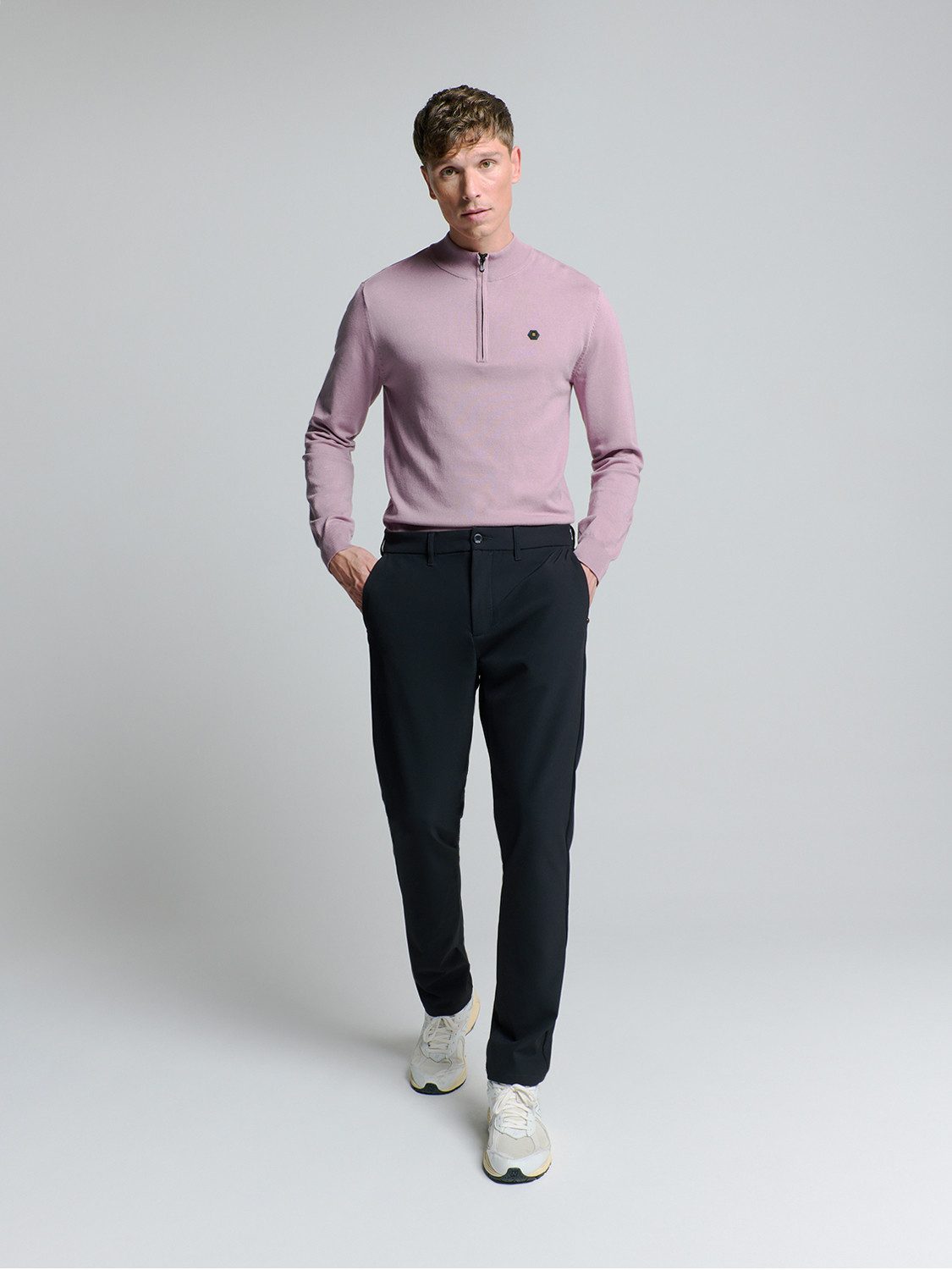 NO EXCESS Chinohose No Excess Sedoc hose Pants Chino 4-Way Stretch Sedoc