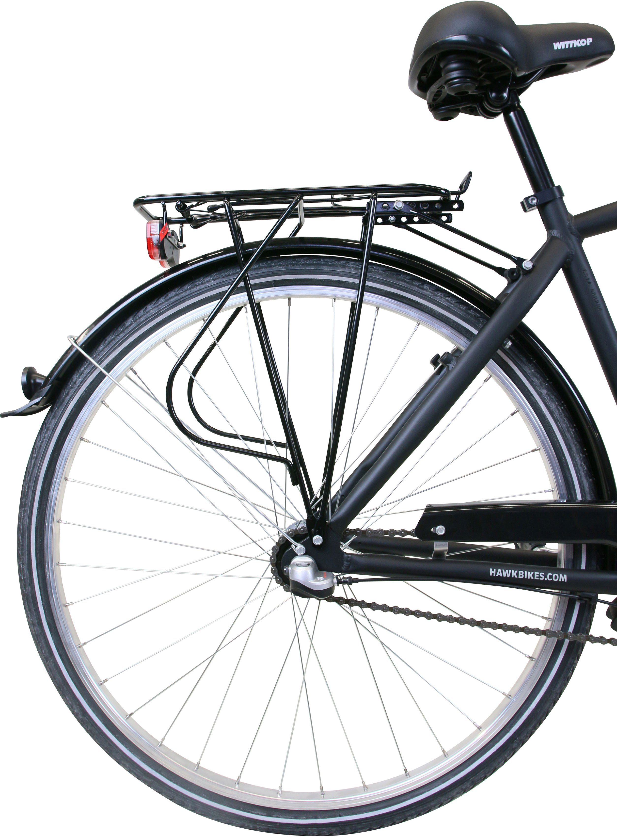 HAWK Bikes Cityrad HAWK Citytrek 3-Gang Gang Gent Schaltwerk Nexus Shimano Premium, 3