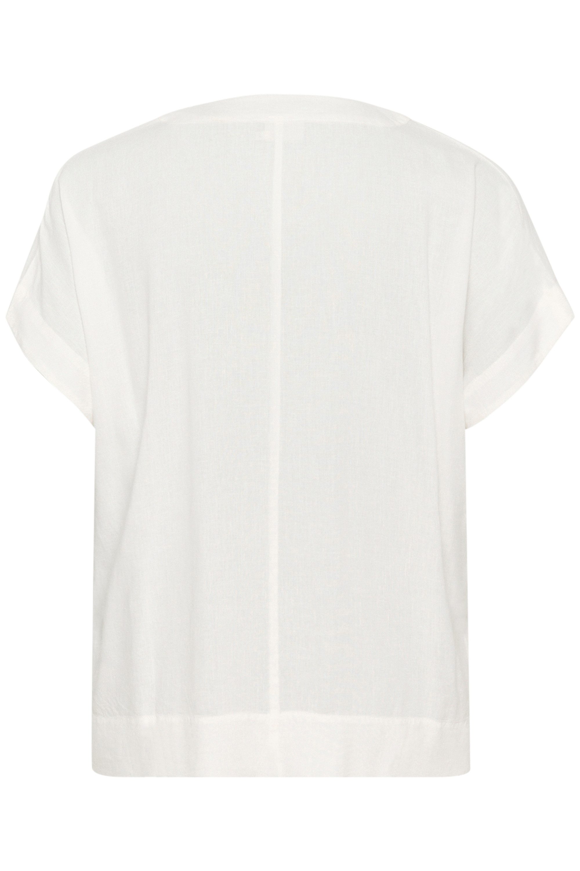 KAFFE Curve Kurzarmbluse Kurzarm-Bluse KCmille Große günstig online kaufen