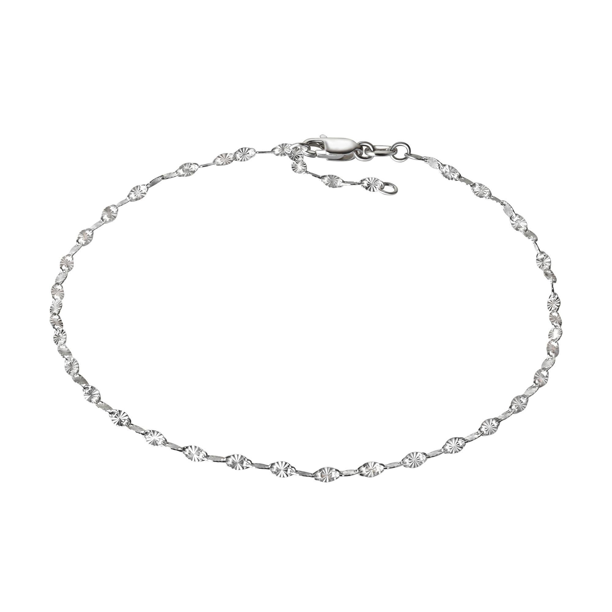 Vivance Fußkette 925/- Sterling Silber weiss diamantiert günstig online kaufen