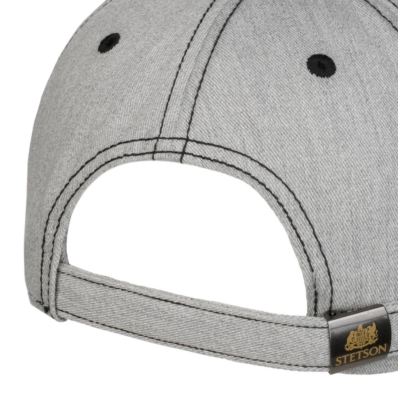 Stetson Baseball Cap (1-St) Basecap Metallschnalle