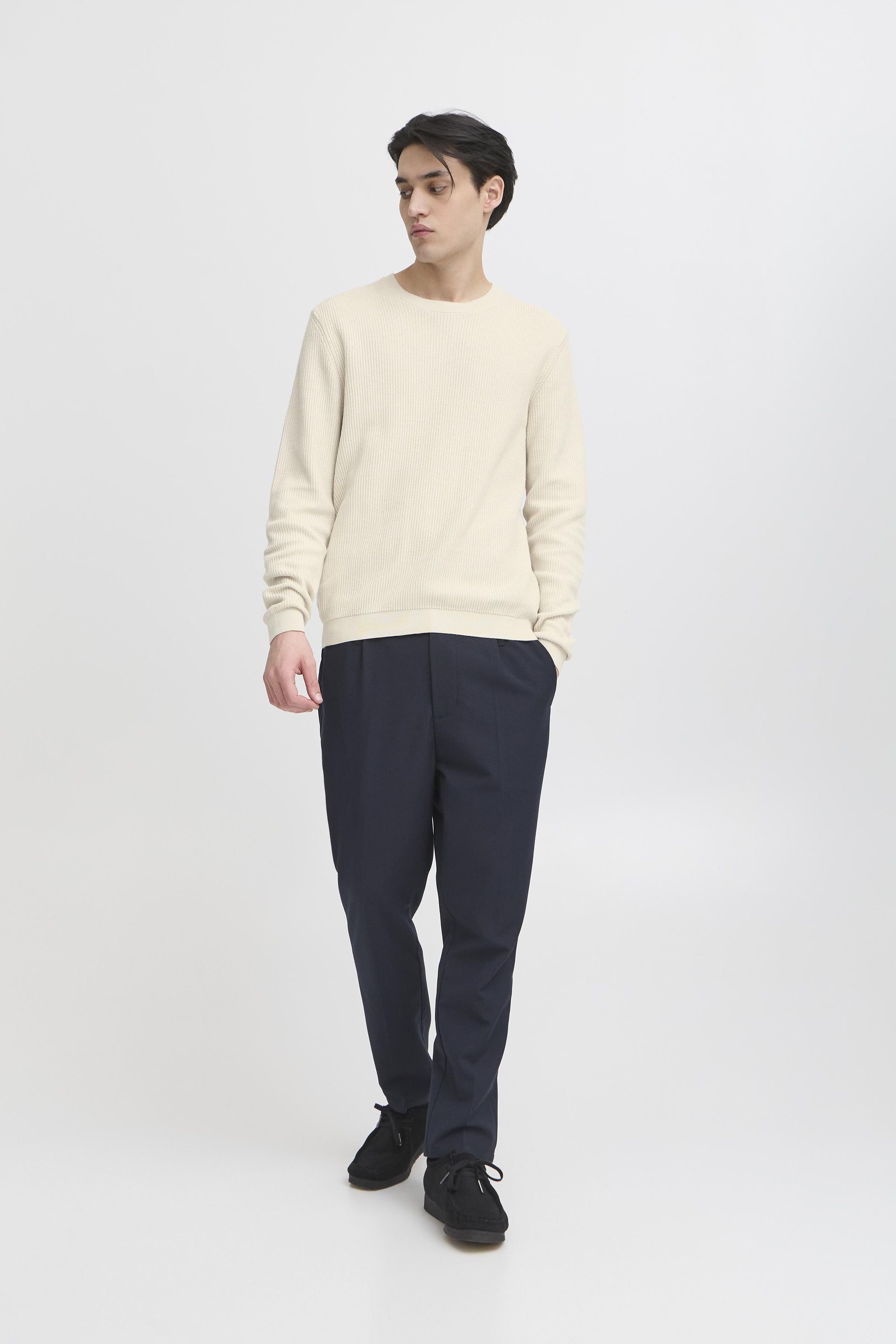 Casual Friday Strickpullover CFNoar Basic Rundhalspullover