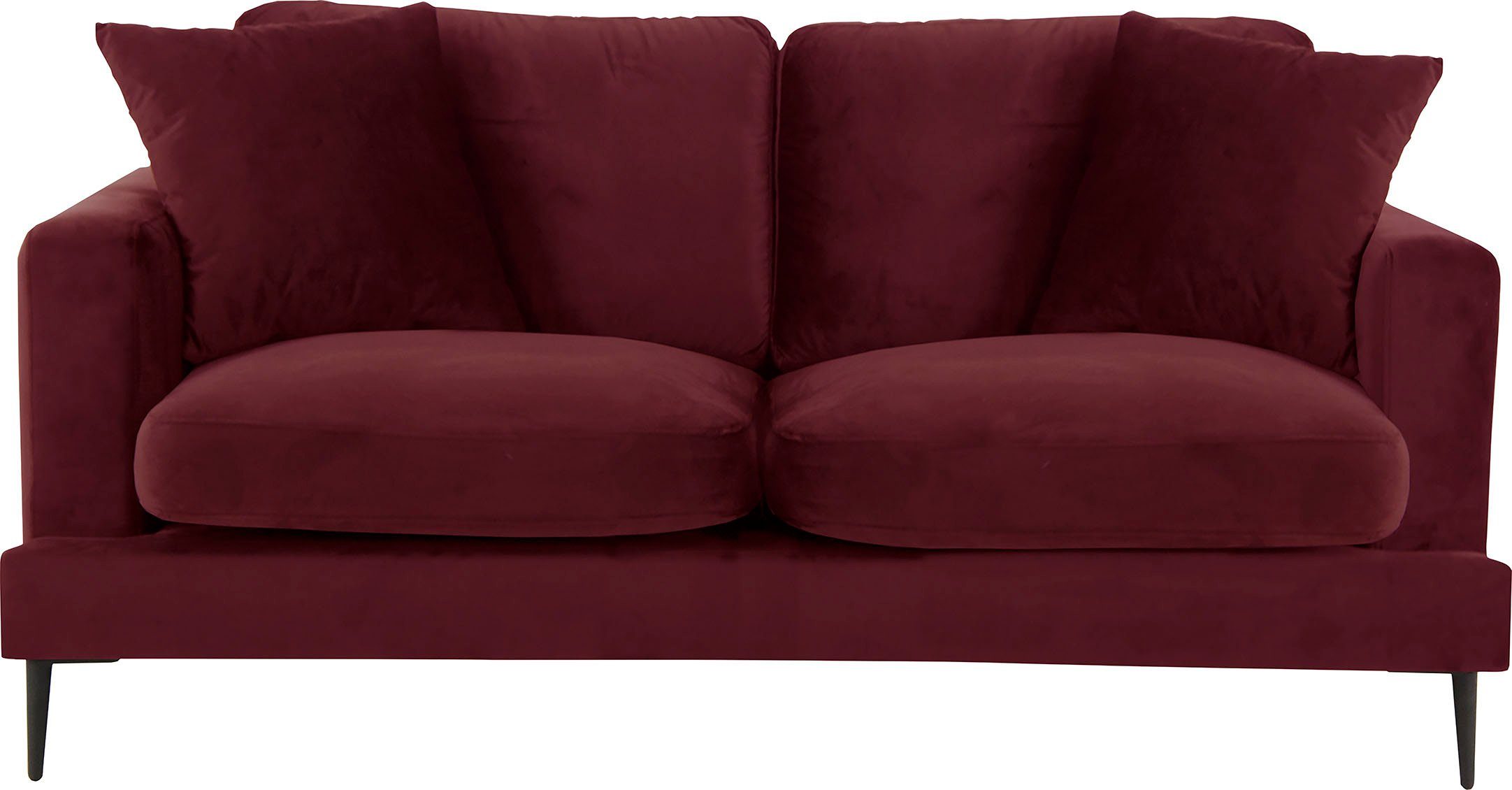 Leonique 2-Sitzer "Cozy elegantes Designsofa, Maße B/T/H: 151/97/80 cm", mi günstig online kaufen