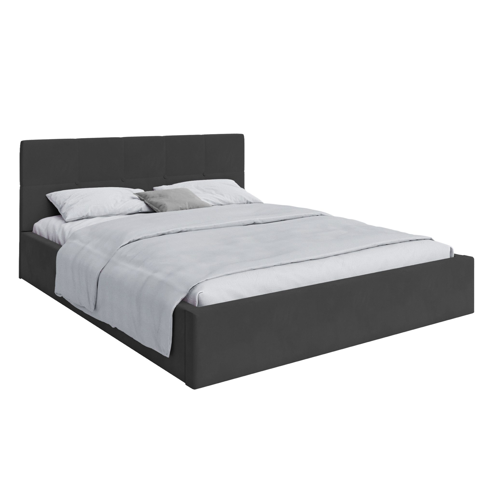 FDM Polsterbett VEGAS Bettkasten MADE IN EU - mit hochwertigem Velours Bezu günstig online kaufen