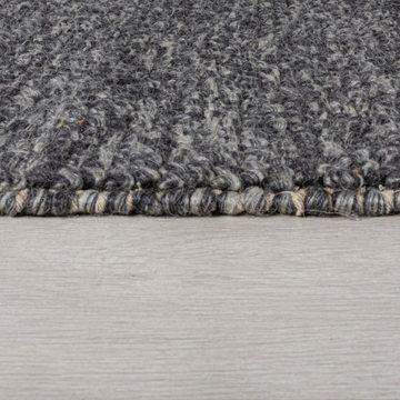 Wollteppich Hochdichter Teppich MEDWAY, elegant und warm, KADIMA DESIGN, Rechteckig, Höhe: 7 mm