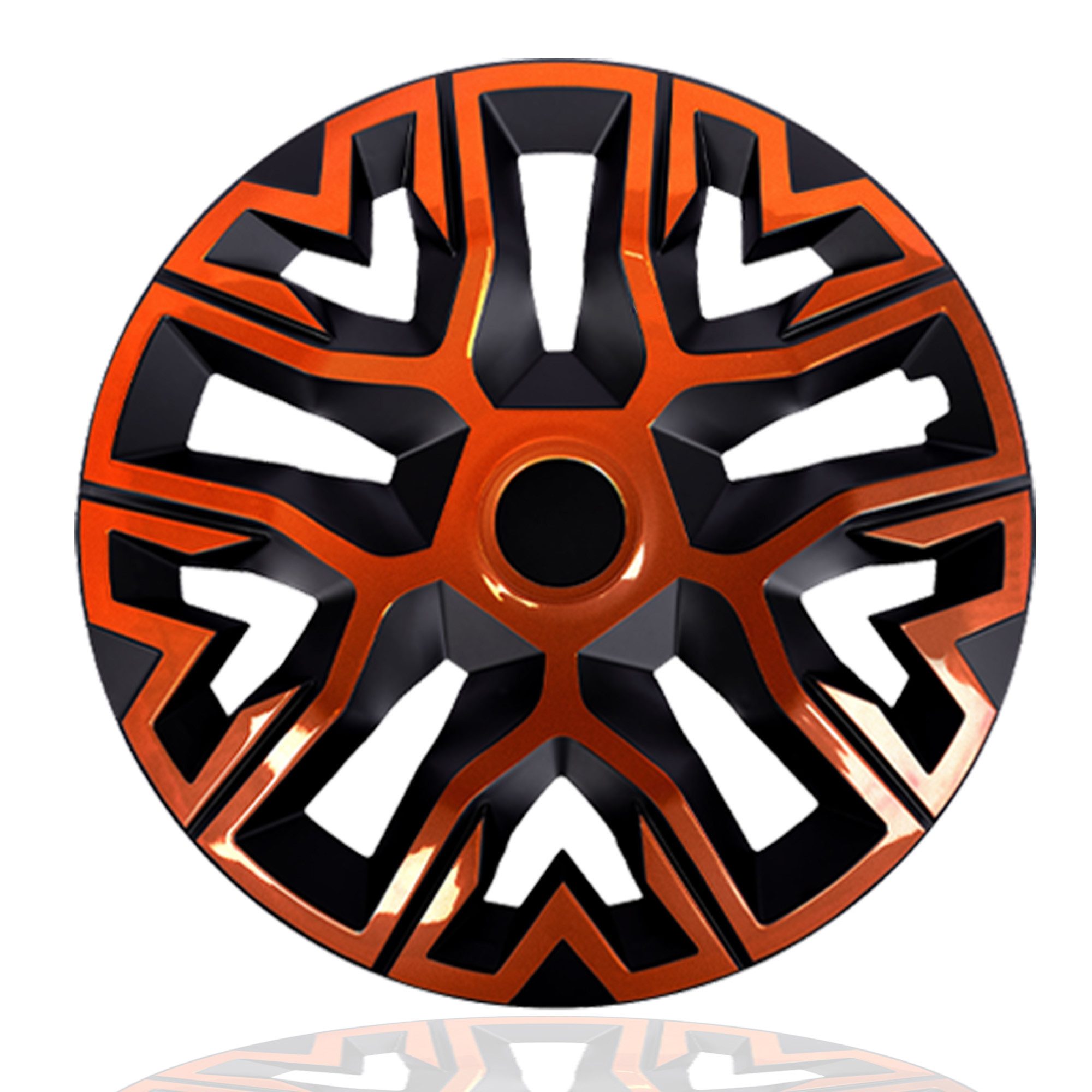 NRM Radkappe Radzierblende NRM THE BEST 16 Zoll BICOLOR kupfer/schwarz, 16 in Zoll, (4-St)