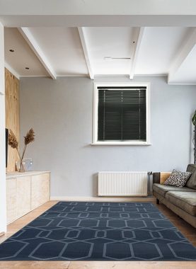 Teppich »Hamza«, Home affaire, rechteckig, Höhe 7 mm, Modernes Design, Wohnzimmer