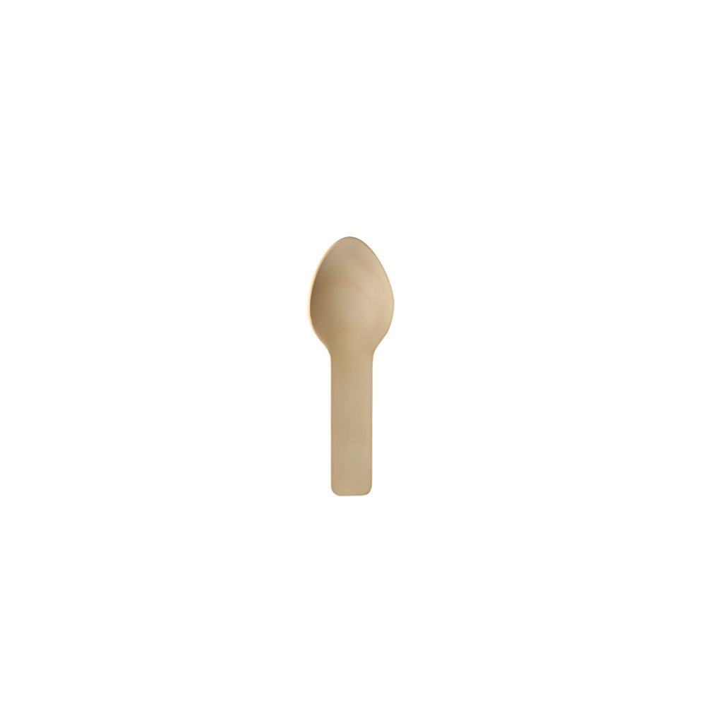 PAPSTAR Einweglöffel Fingerfood - Löffel, Holz pure 7,6 cm 100 Stk