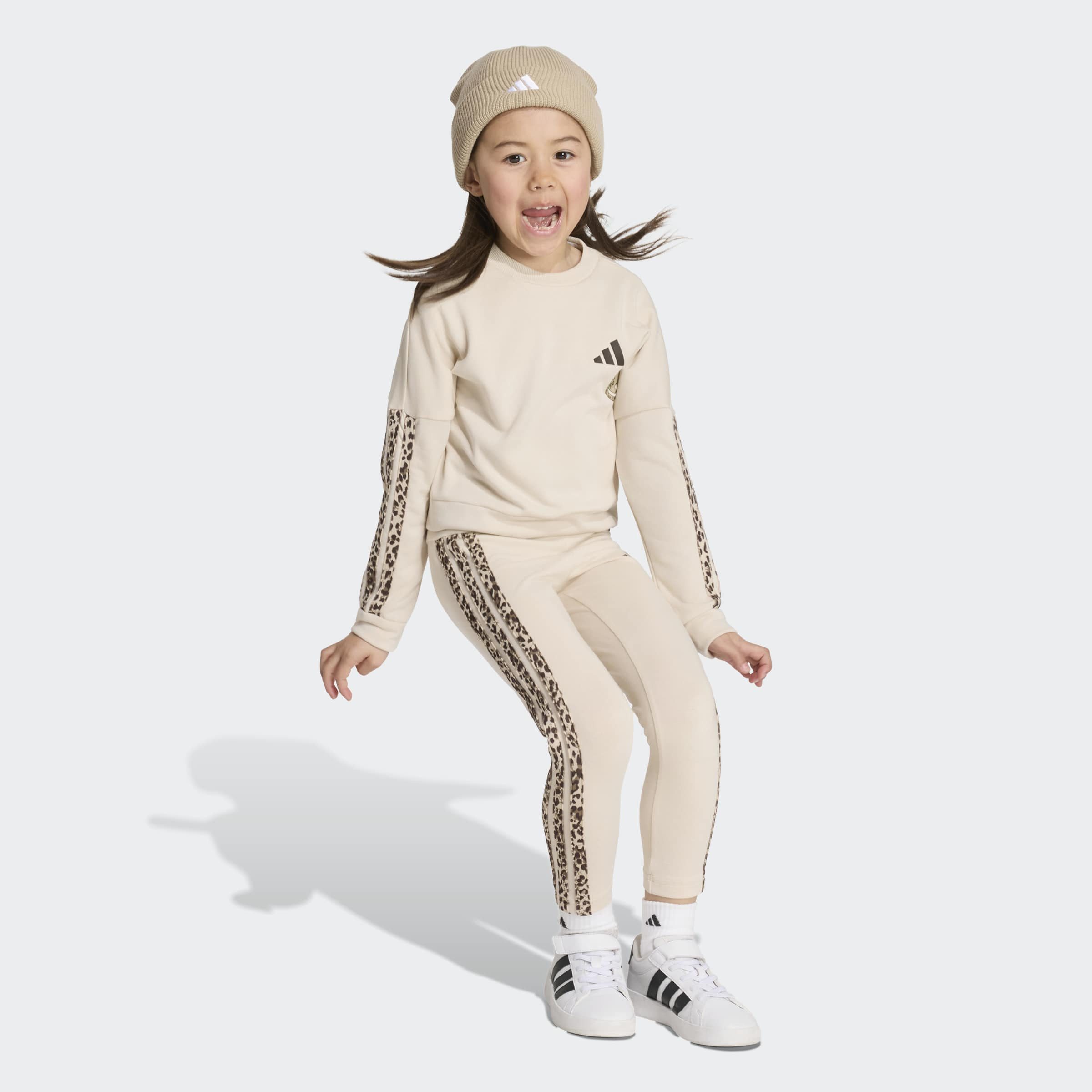 adidas Sportswear Trainingsanzug SET, LEGGINGS, ANIMALPRINT (2-tlg)