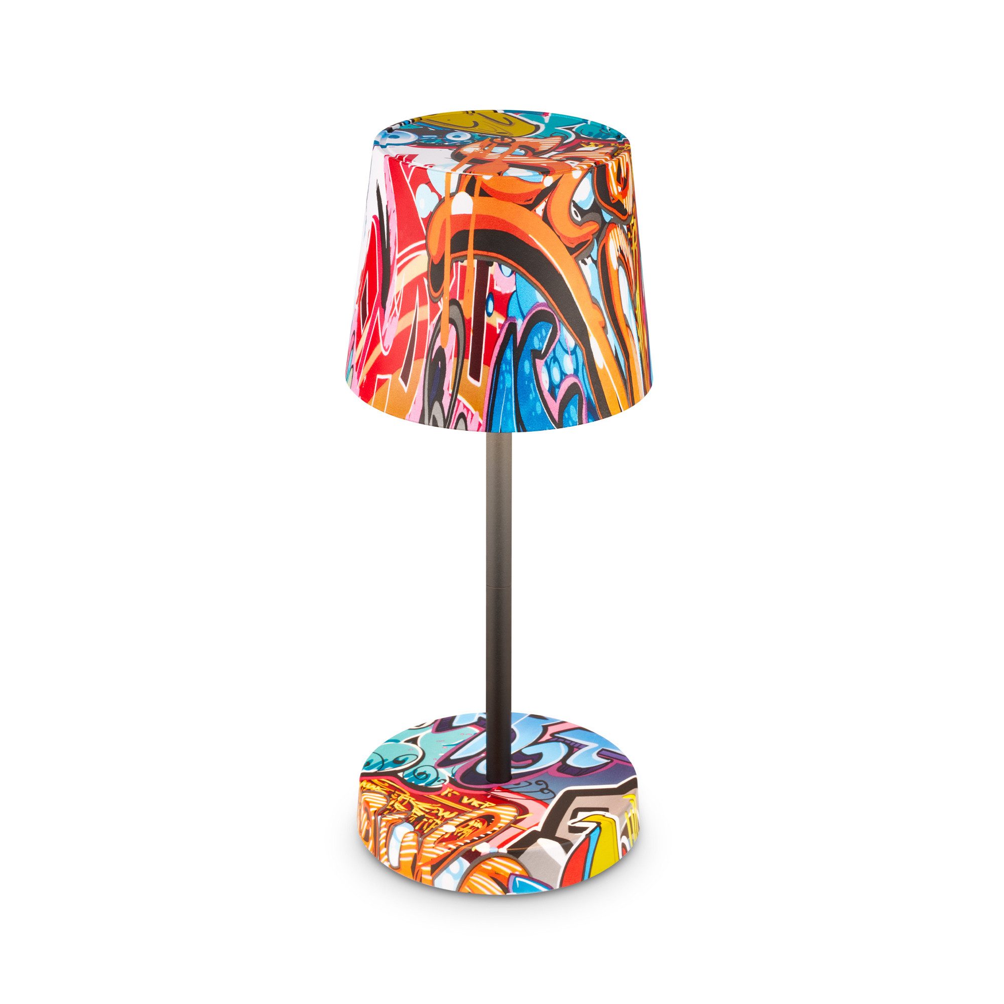 Briloner Leuchten Tischleuchte LED Tischlampe kabellos akku dimmbar In-/Outdoor Wohnzimmer, LED fest integriert, 3.000K - Warmweiß, mit Akku, In-/Outdoor, USB-C, warmweiß, IP44, weiß, 35 cm