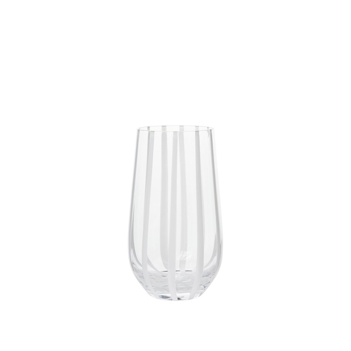 Glas Stripe Wasserglas 0,55l