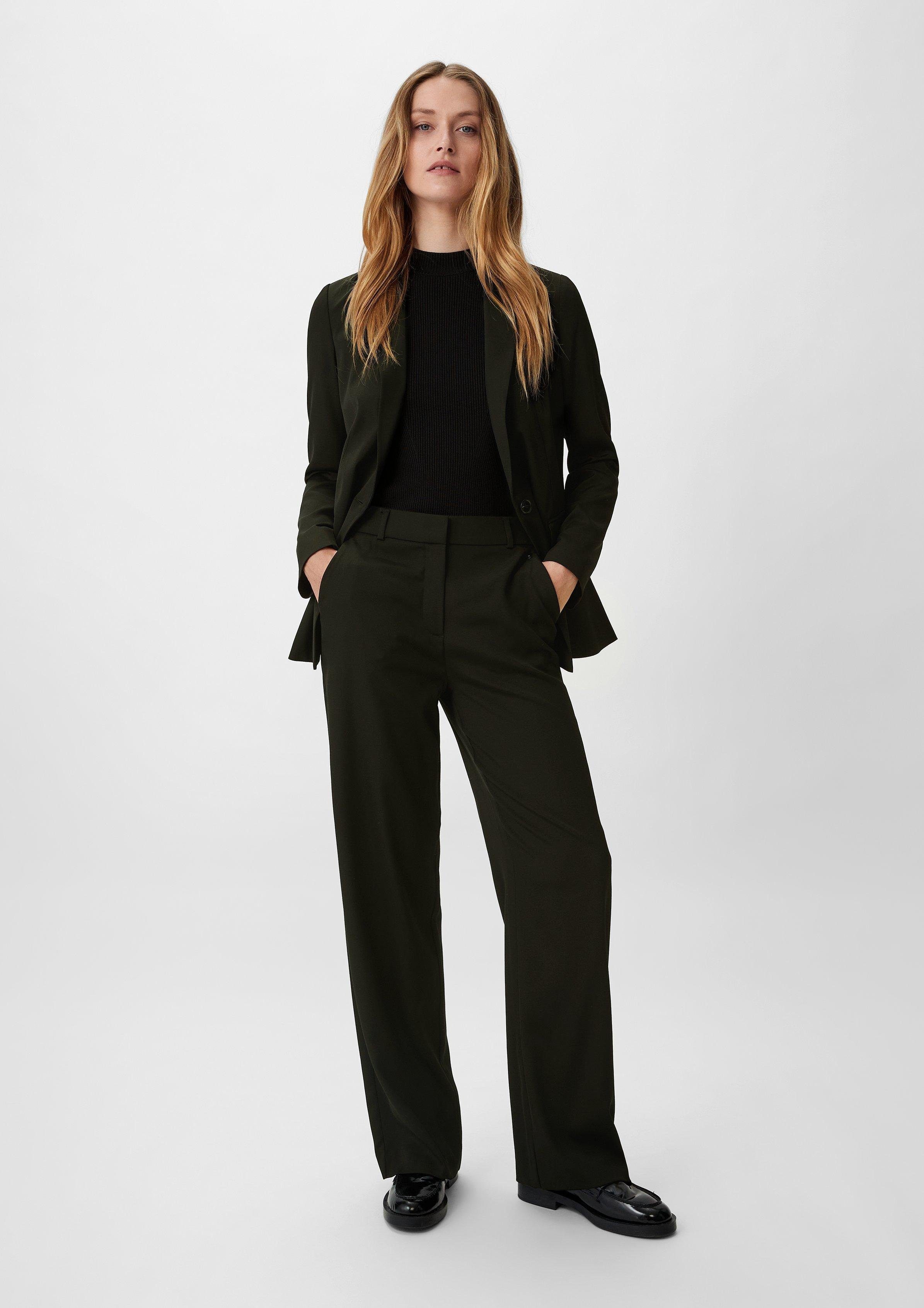 Comma Stoffhose Regular: Stoffhose aus Twill günstig online kaufen