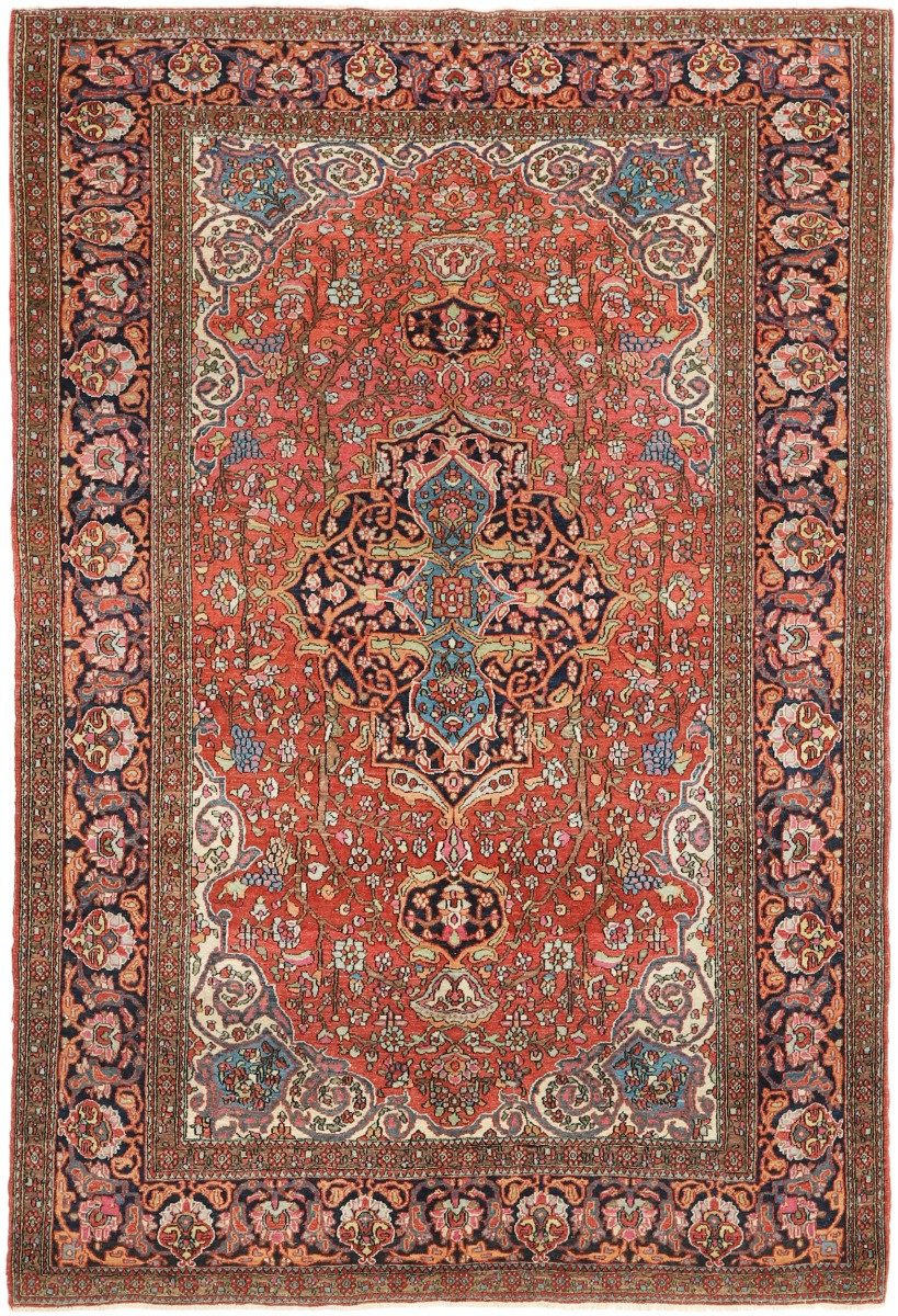 Carpet Avenue Teppich Isfahan Antik 213x155, Rechteck, Höhe: 6 mm
