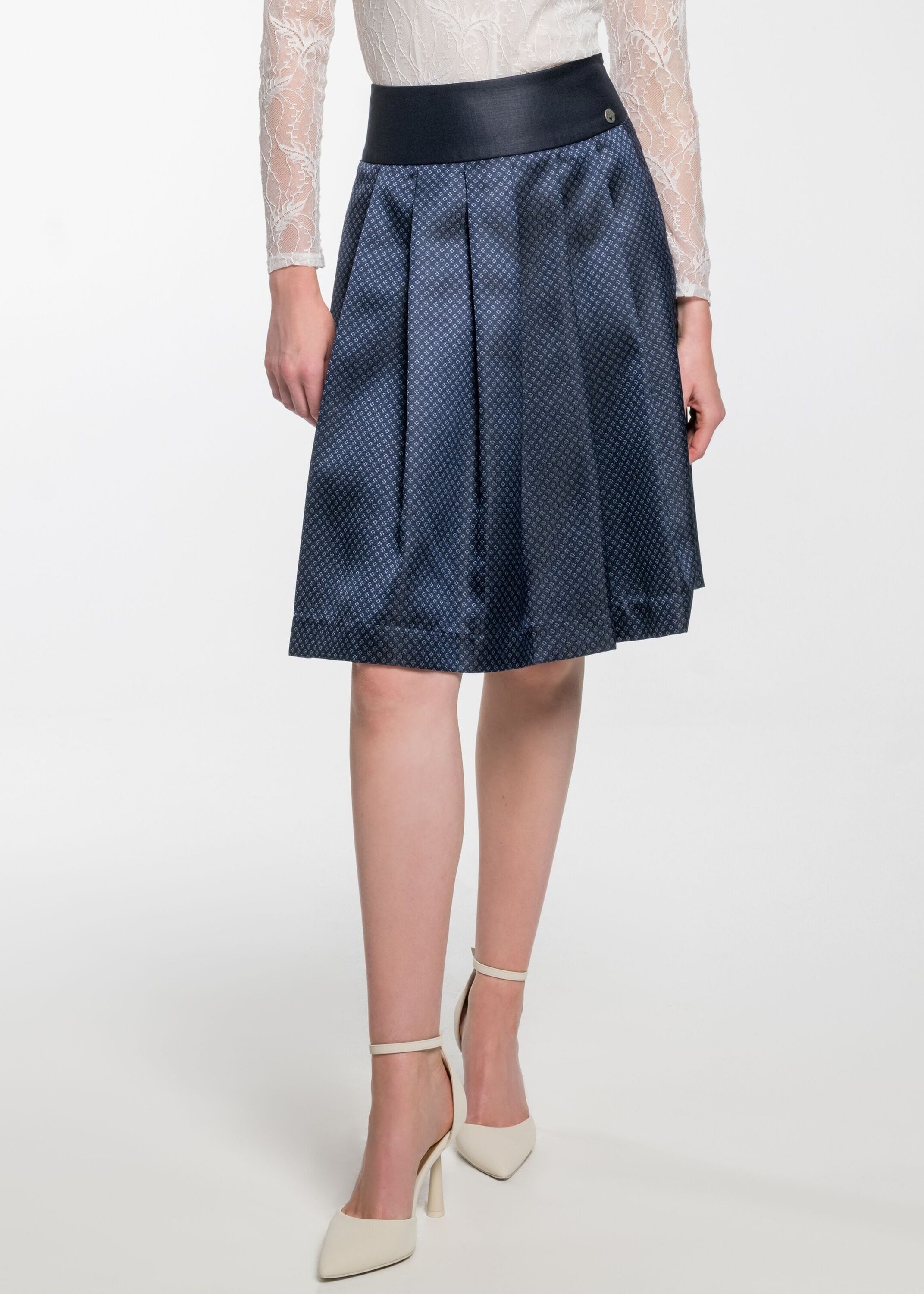 Spieth & Wensky A-Linien-Rock Edelrose Länge 60cm