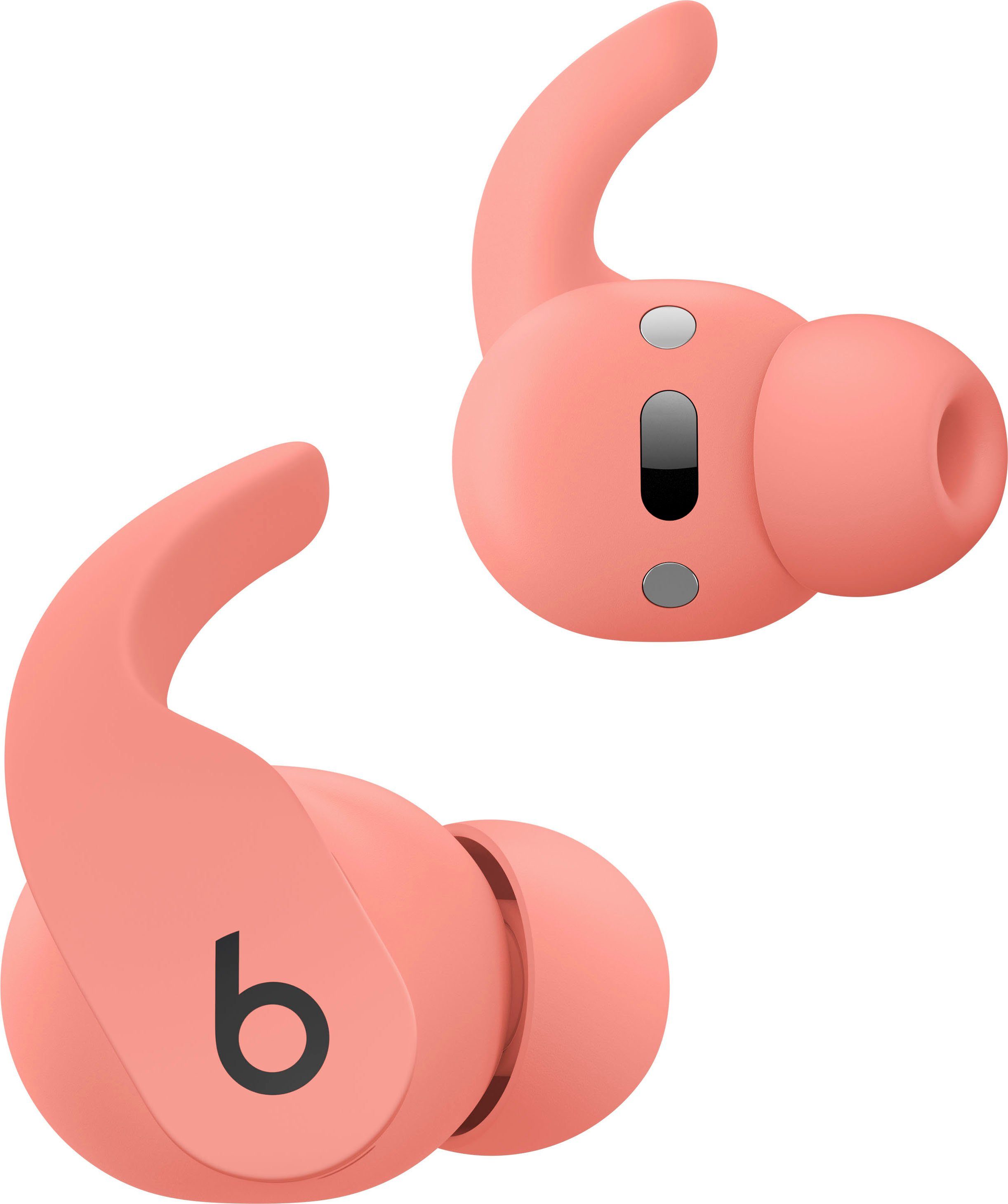 Bluetooth) Noise Siri, wireless CORAL Siri, Wireless, True (Active Dre Fit mit kompatibel by Pro True Beats Beats Cancelling In-Ear-Kopfhörer PINK Dr. (ANC),