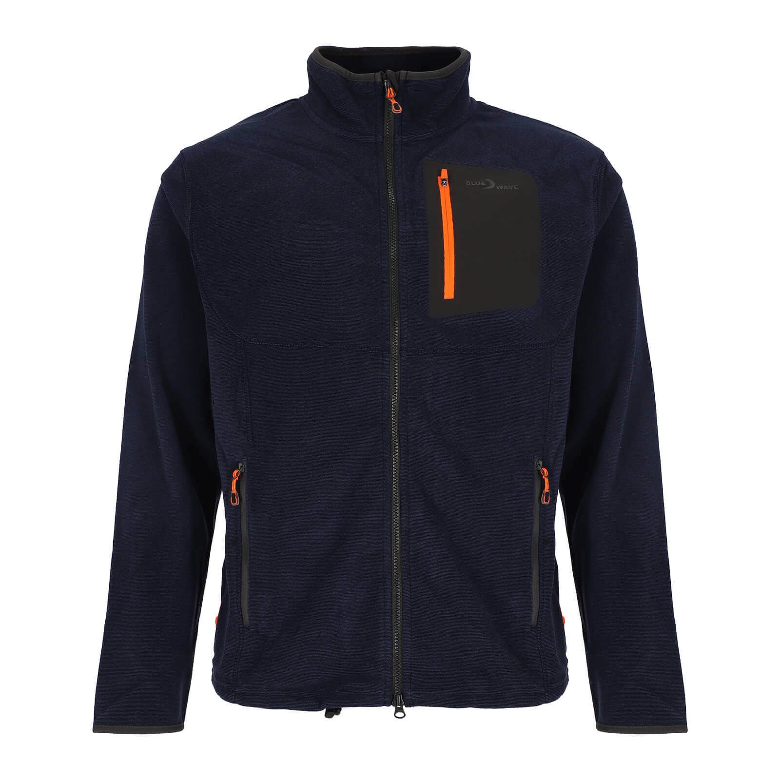 Blue Wave Fleecejacke Herren Jacke Mirco mit Stehkragen und Reißverschluss günstig online kaufen