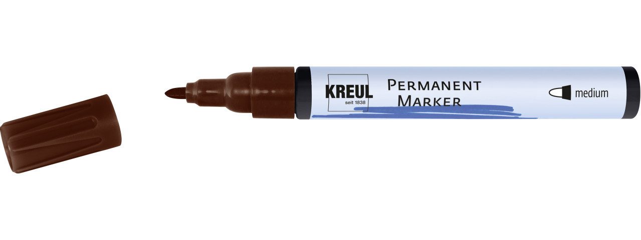 Permanentmarker Kreul Permanentmarker dunkelbraun