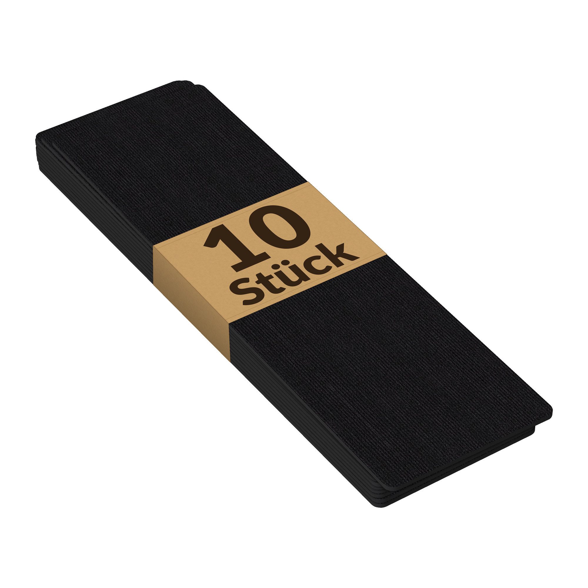 ANRO Stufenmatte Stufenschutz NEMESIS Treppenschutz Treppenmatte Set, Rechteck, 10er Set selbsthaftend 30x100cm