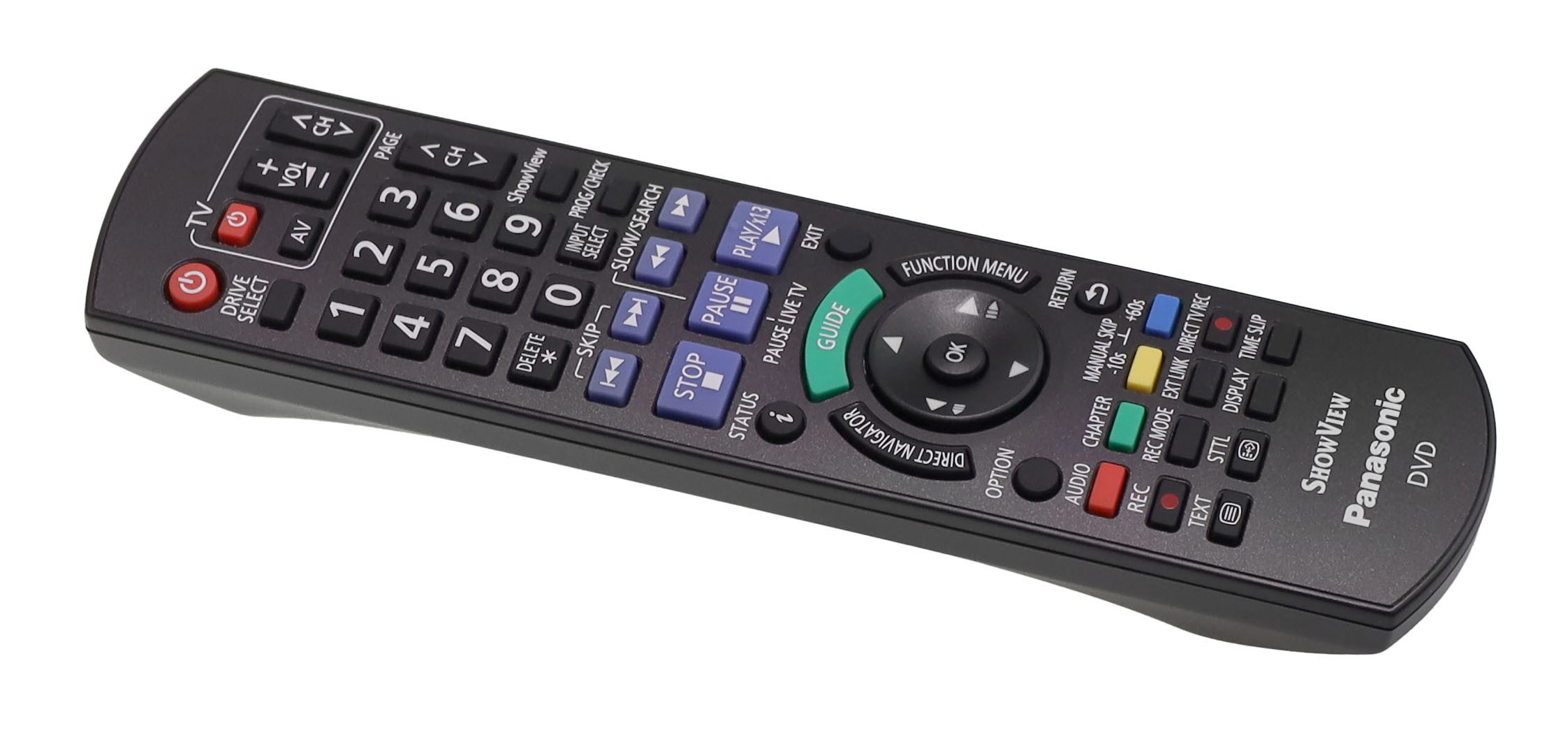 Panasonic N2QAYB000471 Fernbedienung für DMR-EX96C DMR-EX93C DMR-EX84C Fernbedienung