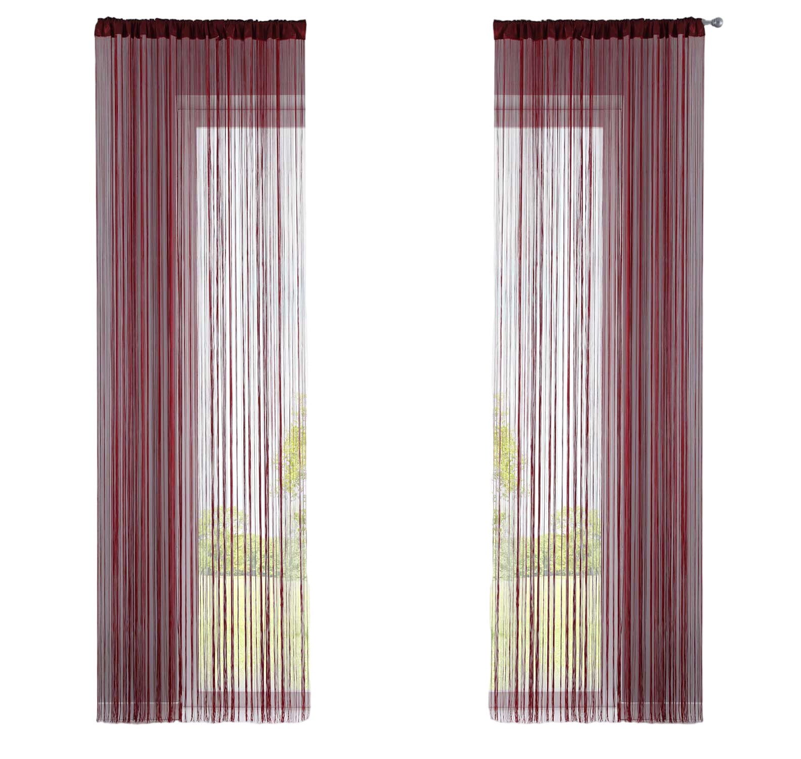 Gardinenbox Gardine, Kräuselband (2 St), transparent, günstig online kaufen