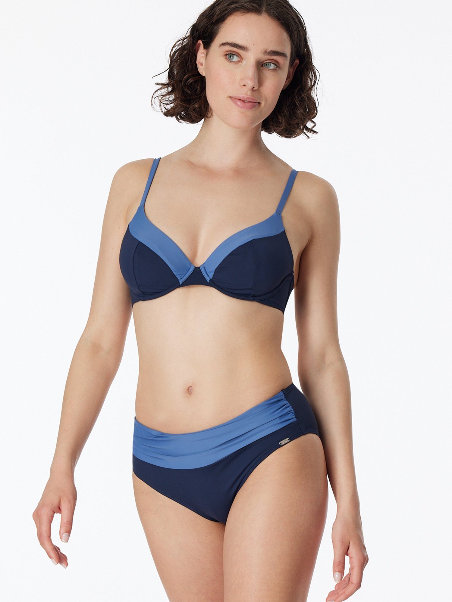 Schiesser Bügel-Bikini Aqua Sea Blossom (2-St) günstig online kaufen
