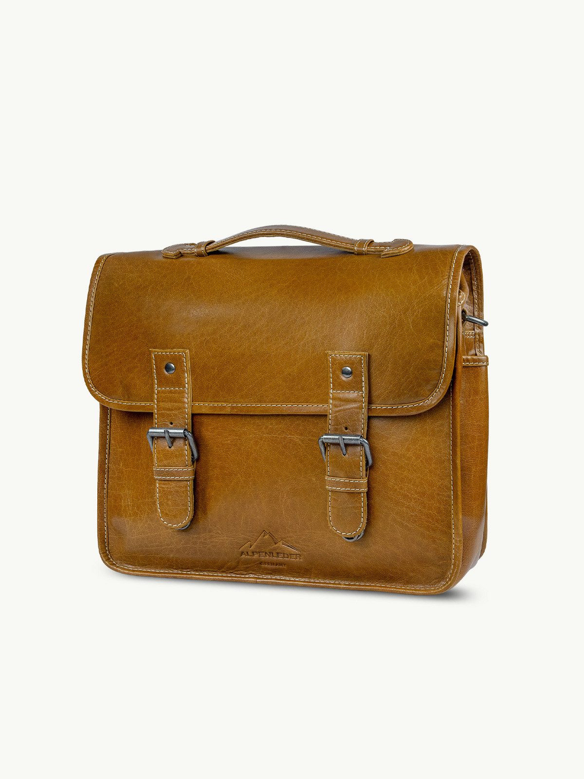 Scippis Messenger Bag Messenger Bag TOURER – Robuste Leder-Umhängetasche für Reise & Alltag