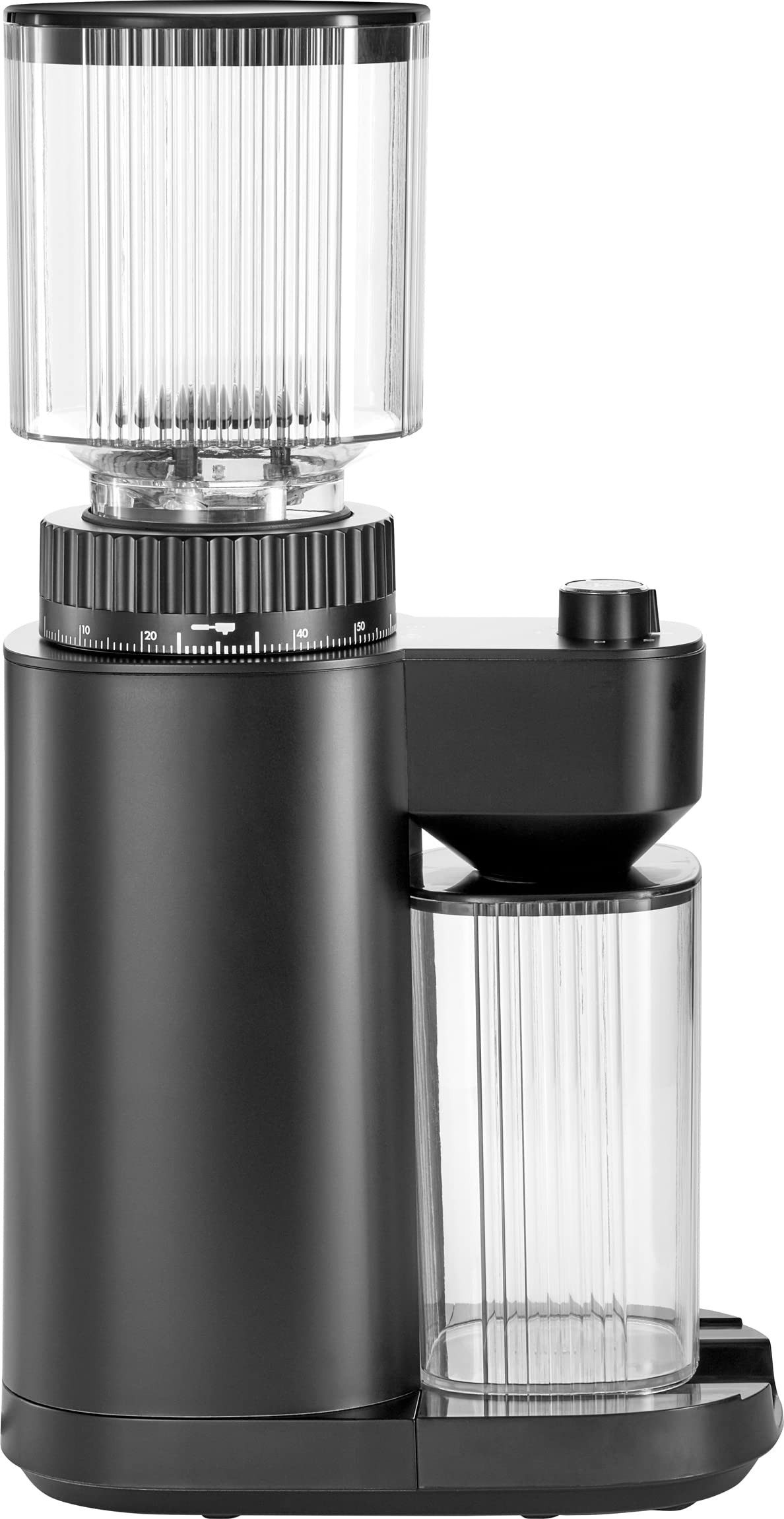 Zwilling Kaffeemühle Enfigy schwarz, 135 Watt, 140 Mahlgradeinstellungen, Edelstahl-Kegelmahlwerk