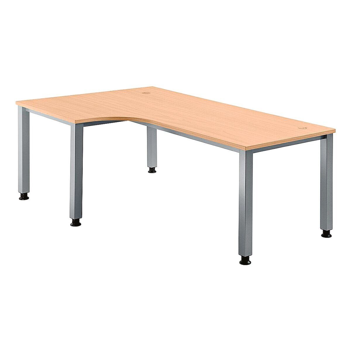 HAMMERBACHER Eckschreibtisch Q-Line, Winkelschreibtisch 90°, Breite günstig online kaufen