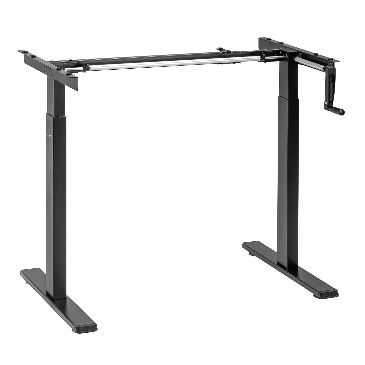 Maclean Schreibtisch MC-790, Höhenverstellbares Tischgestell 60kg ohne Platte