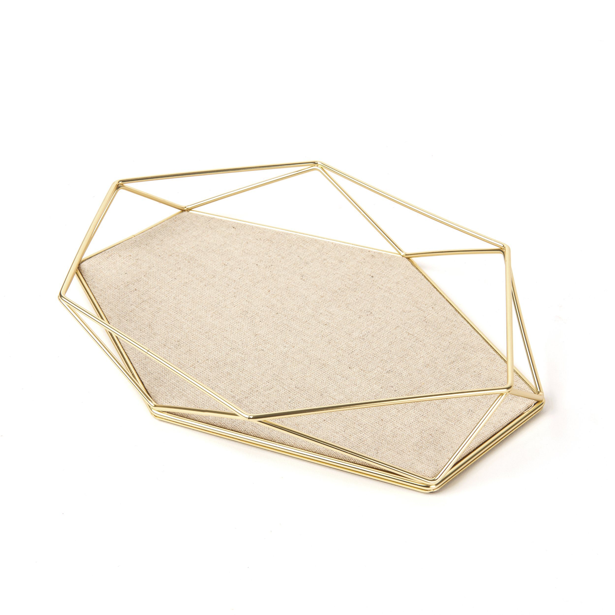 Umbra Wanddekoobjekt Umbra PRISMA JWL TRAY MAT BRAS