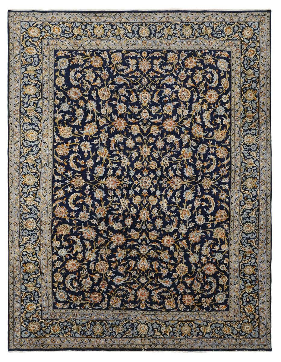 Orientteppich Keshan 297x394 Handgeknüpfter Orientteppich / Perserteppich, Nain Trading, rechteckig, Höhe: 12 mm