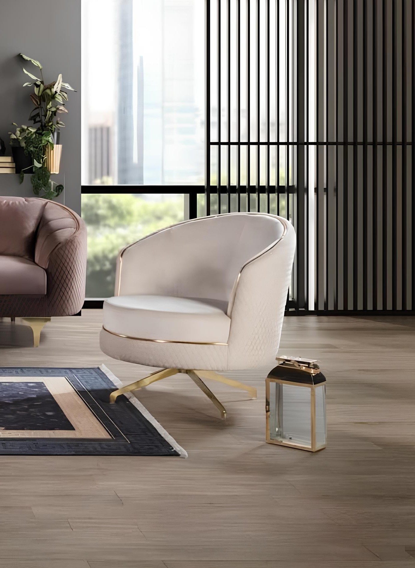 Xlmoebel Sessel Moderner Polstersofa im Fernseh-Design aus Textil (1-St., Sessel), Made in Europa