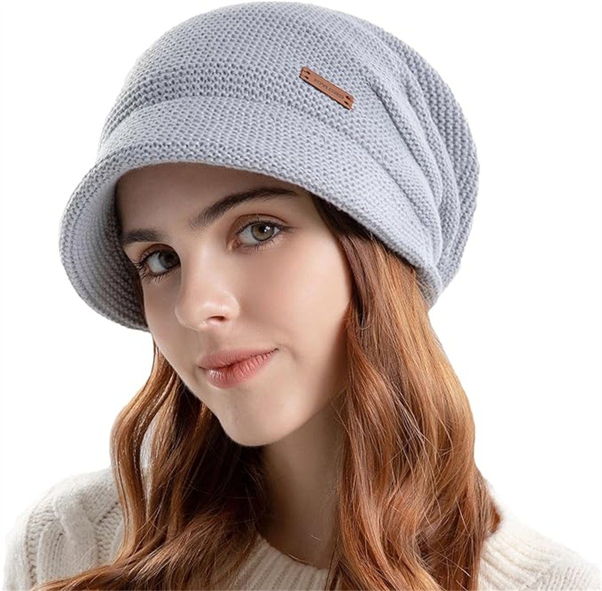 XDeer Mütze & Schal Damen Wollmütze günstig online kaufen