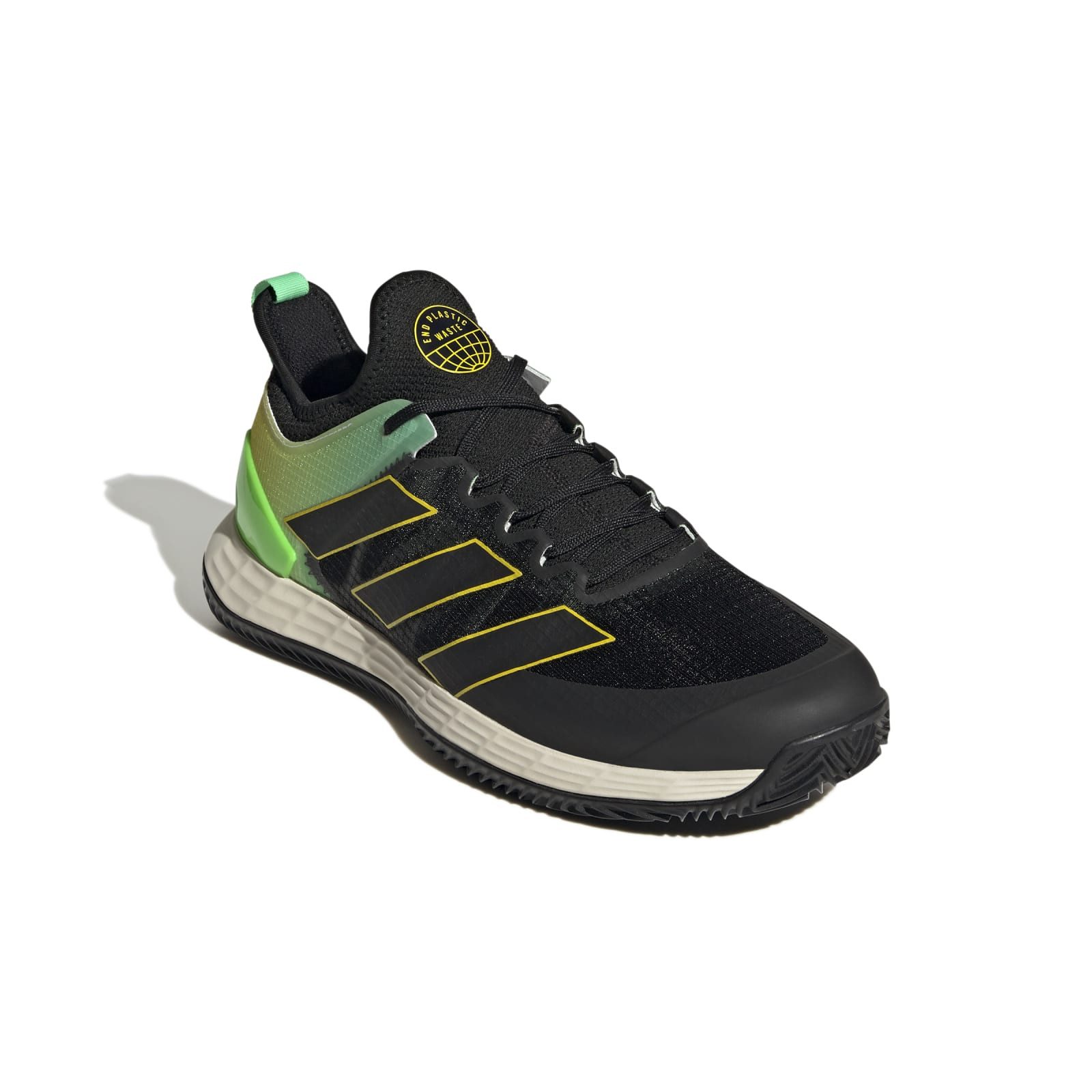 adidas Performance Adizero Ubersonic 4 Clay/Sandplatz schwarz/lime/gelb Herren Tennisschuh