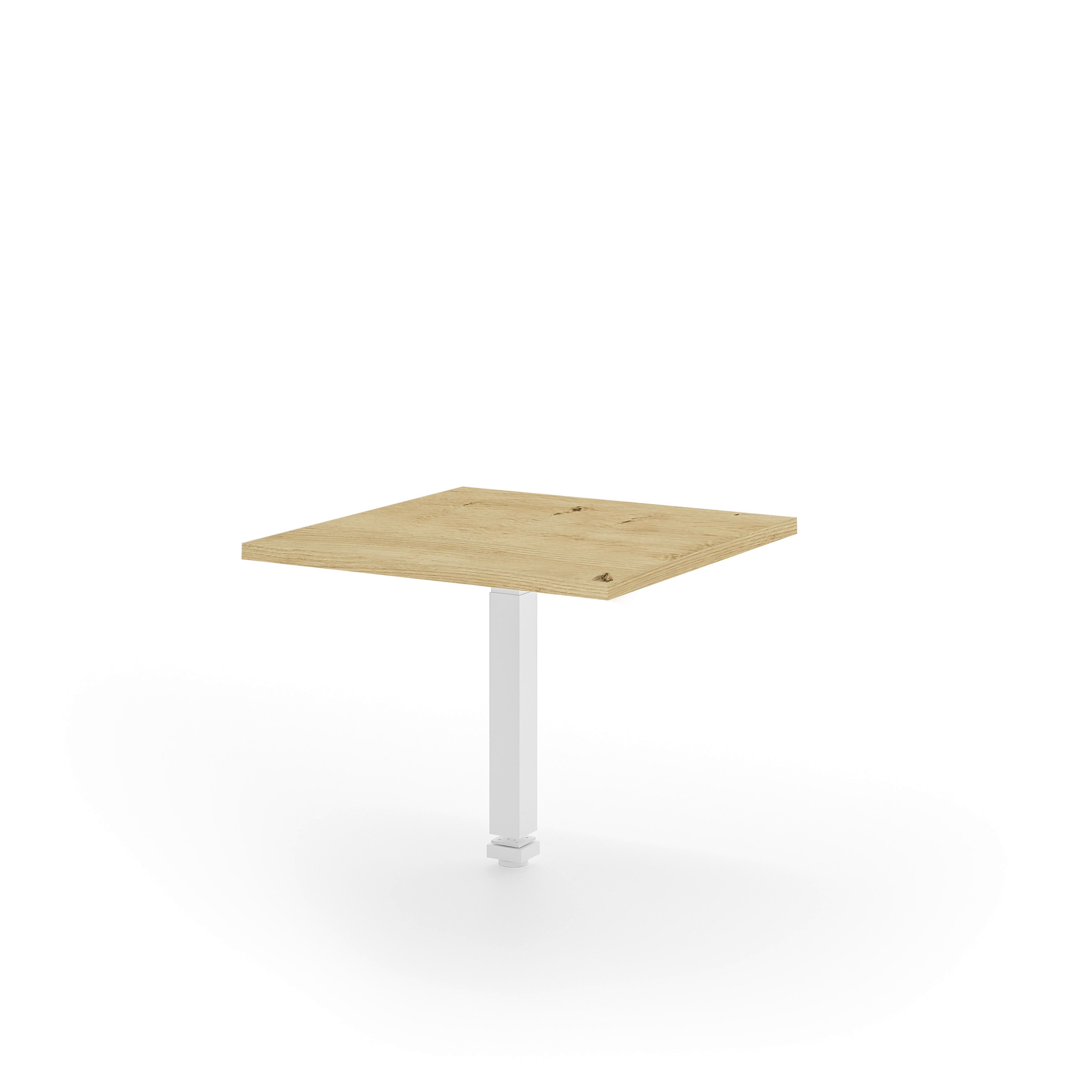 Schreibtischplatte Ecktischplatte mit Metallfuß Big Profi Desk