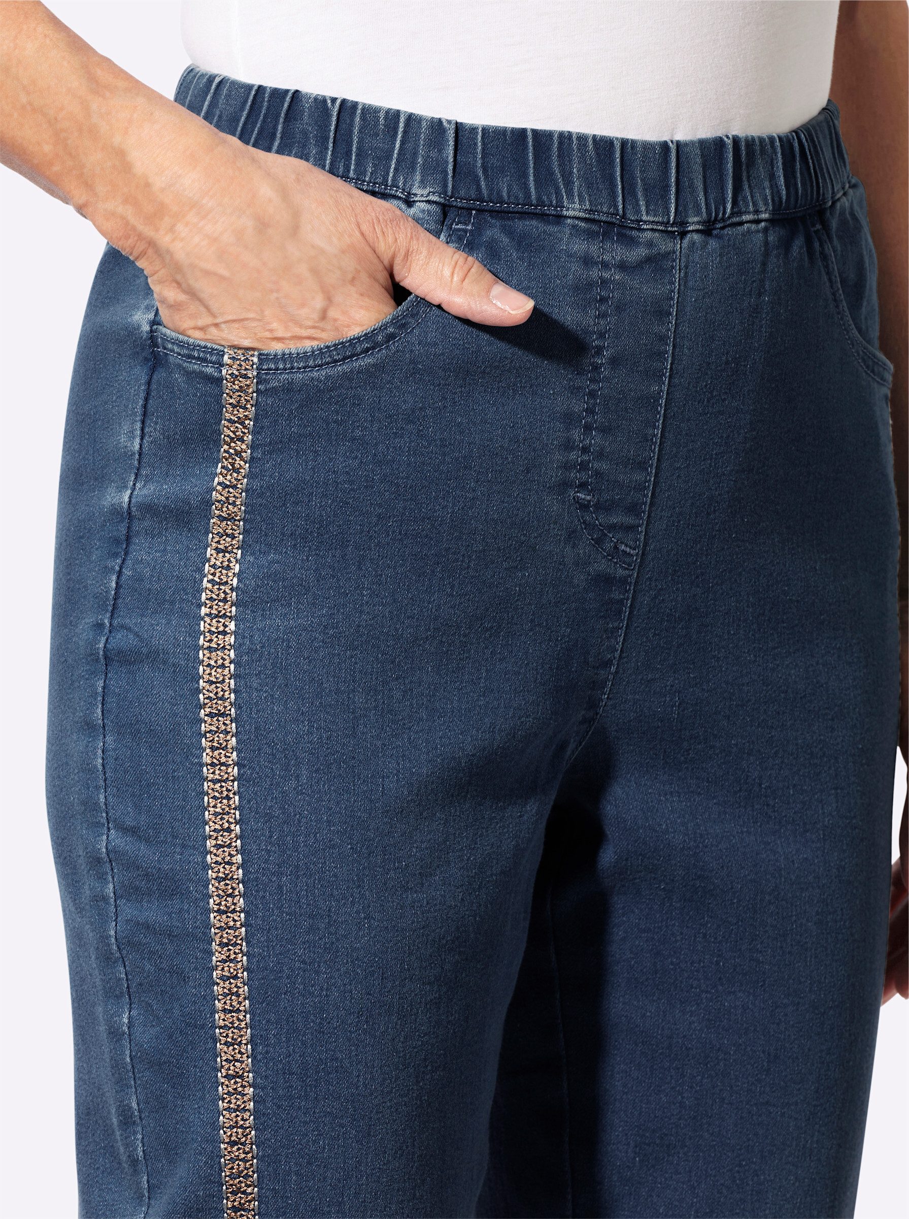 Witt Bequeme Jeans Schlupfjeans komfortabel – Bild 5 von 5