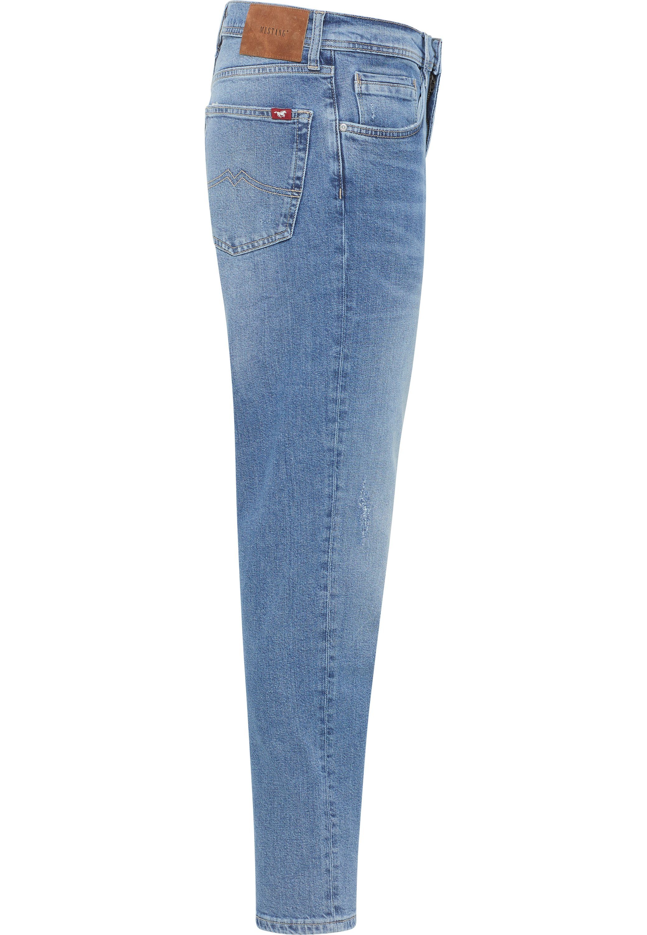 MUSTANG 5-Pocket-Jeans Mustang Style Hose Style Cropped Cropped Denver Denver Mustang