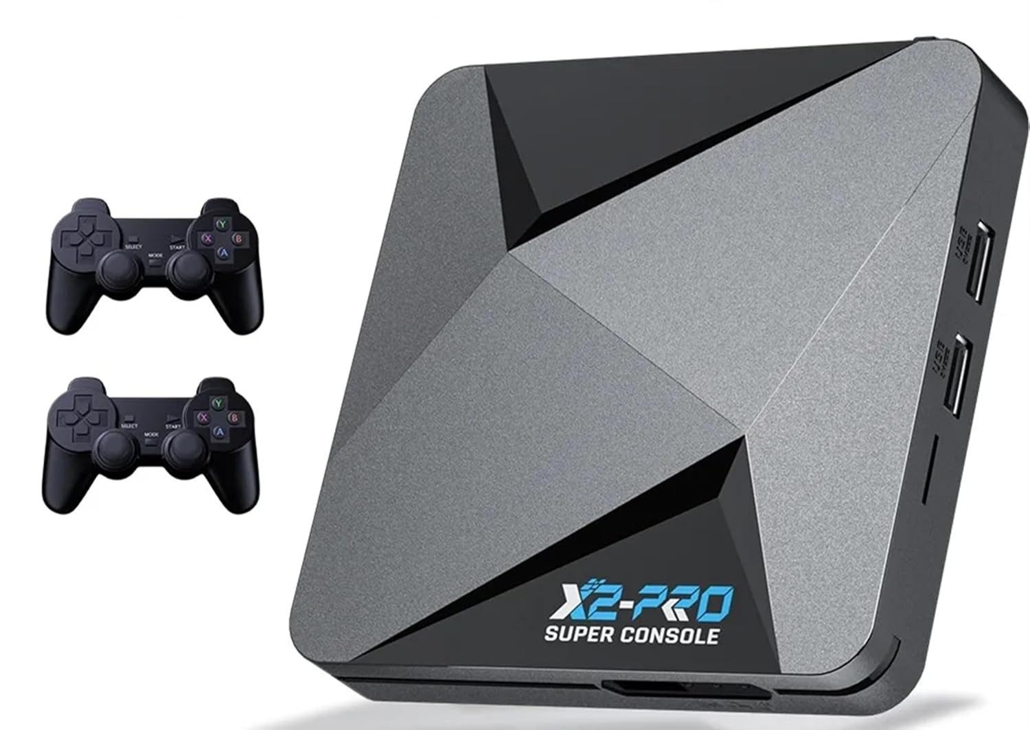 X2 Pro Konsole Retro Video Spielkonsole 100.000+ Spiele 2 Controller
