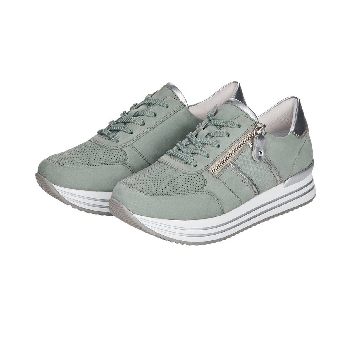 Sneaker mint/silver Remonte
