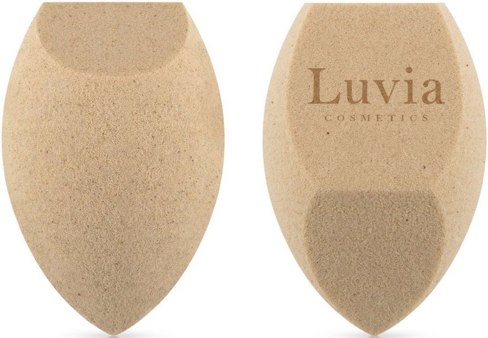 Luvia Cosmetics Make-up Schwamm Tea Make-up Sponge Set, Packung, 2 tlg., hautfreundlicher  Make-up Schwamm mit wertvollen Tee-Bestandteilen, Feinporig für natürliches  Hautbild, geringer Verbrauch mit Tee-Extrakt