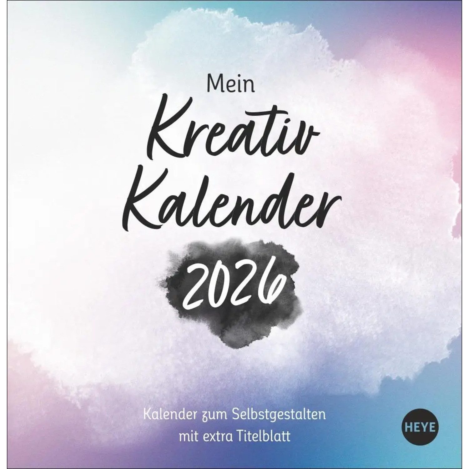 HEYE Tischkalender Kreativkalender zum Aufstellen Design 2026