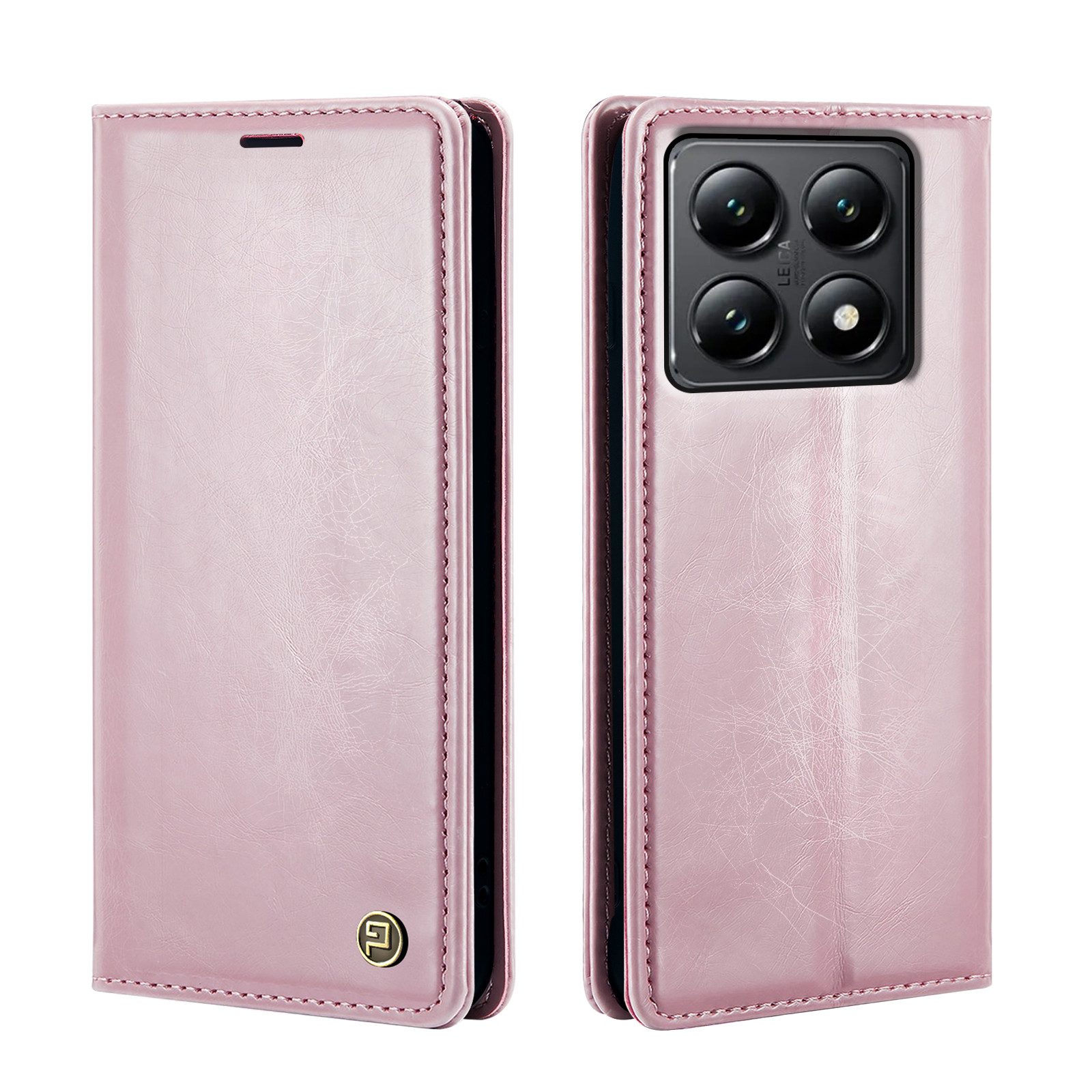 Tec-Expert Handyhülle Tasche Hülle für Xiaomi 14T Pro 6.67 Zoll, 6.67, Cover Klapphülle Case mit Kartenfach RFID Schutz aufstellbar