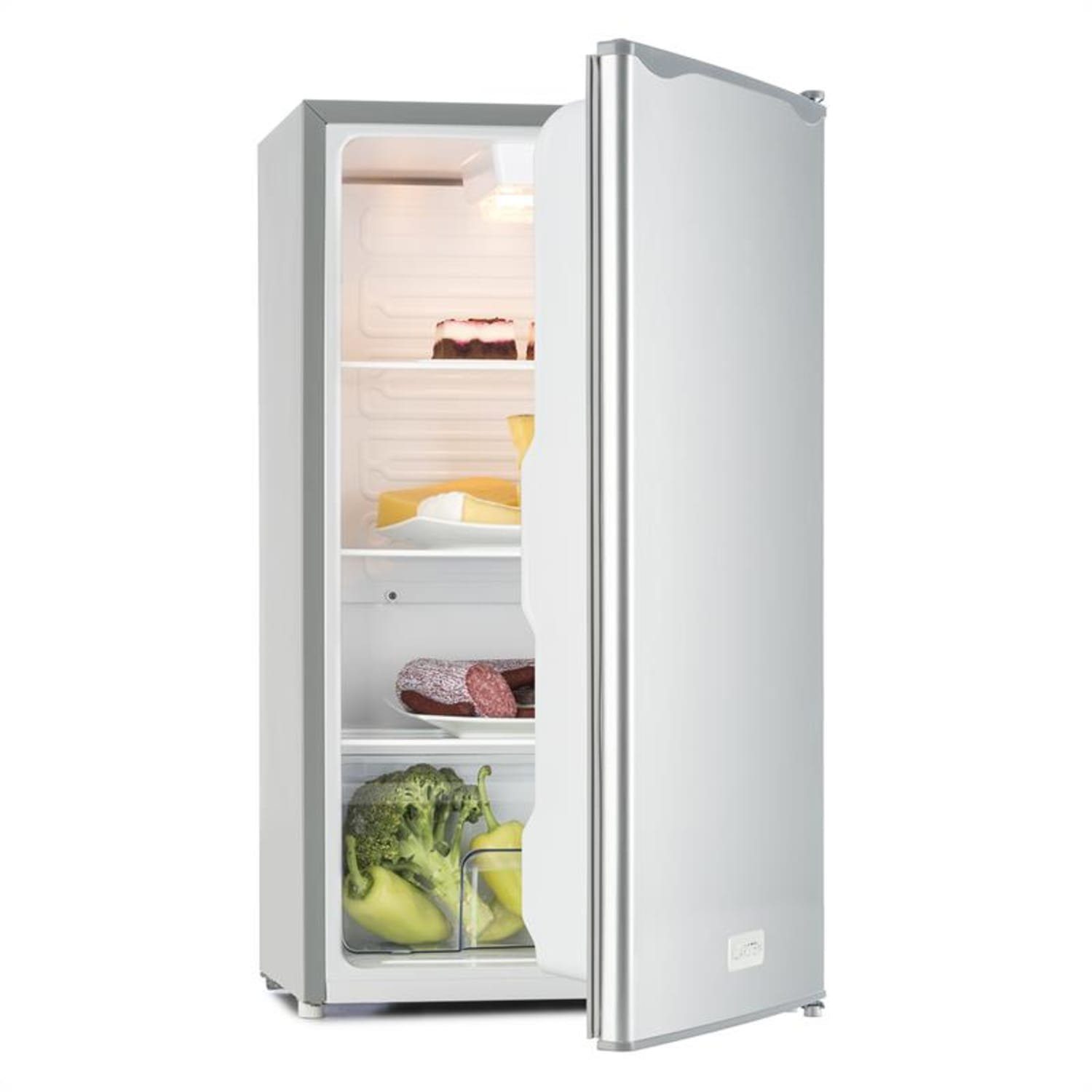 Klarstein Getränkekühlschrank CO2-Beerkeeper-S 10030284A, 83 cm hoch, 47 cm breit Silber | Getränkekühlschränke