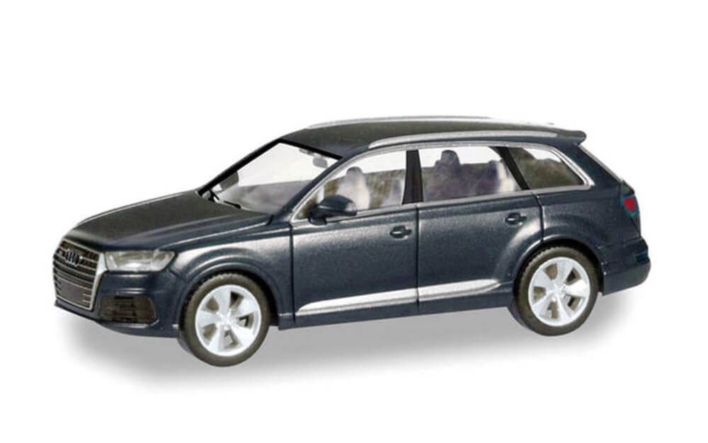 Herpa Modellauto Herpa 038447-004 Audi Q7 daytonagrau met. 1:87