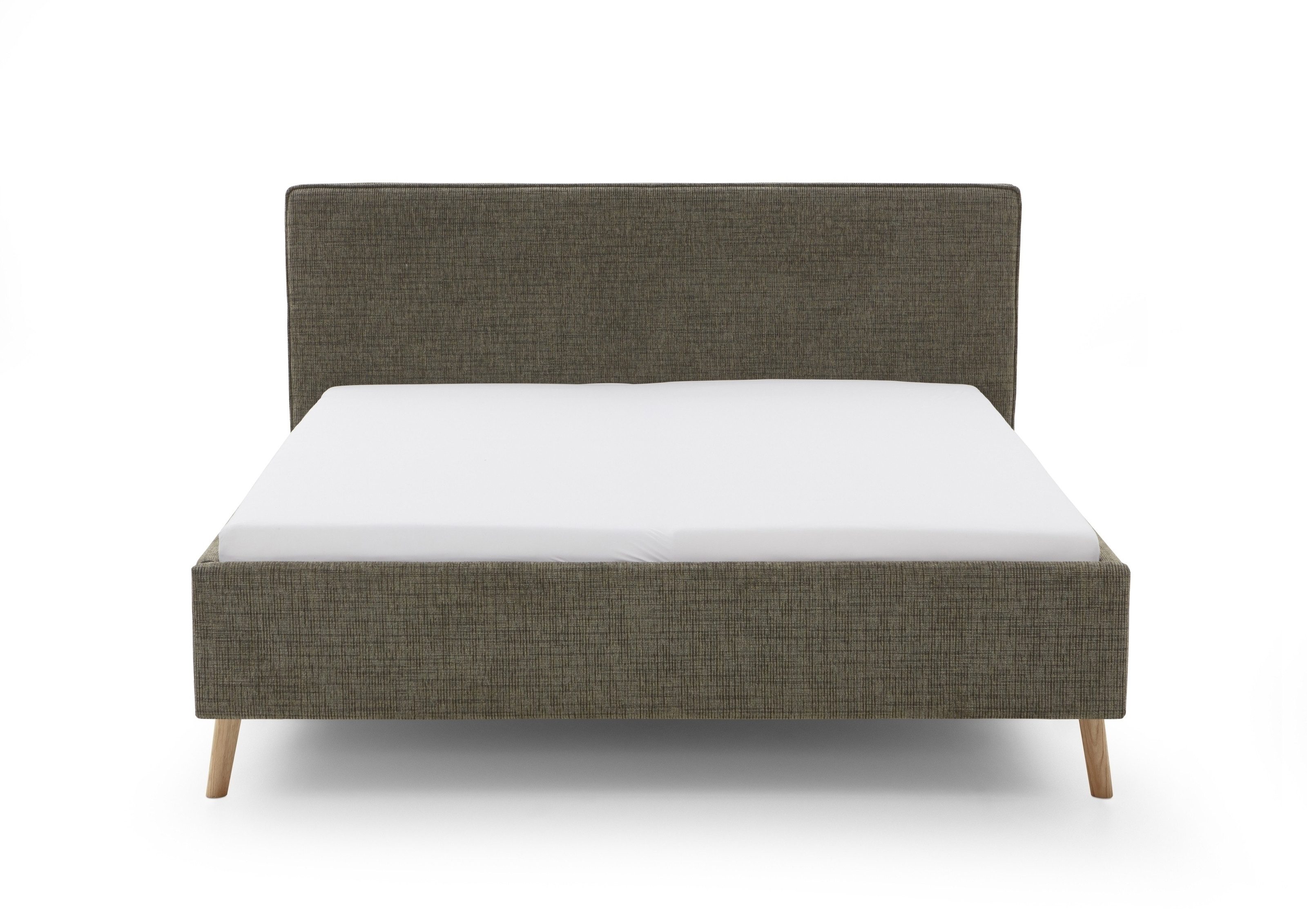 freiraum Polsterbett Riva, Liegefläche 160x200cm, Moss, Stellmaß: 185x112x216cm (BxHxT)