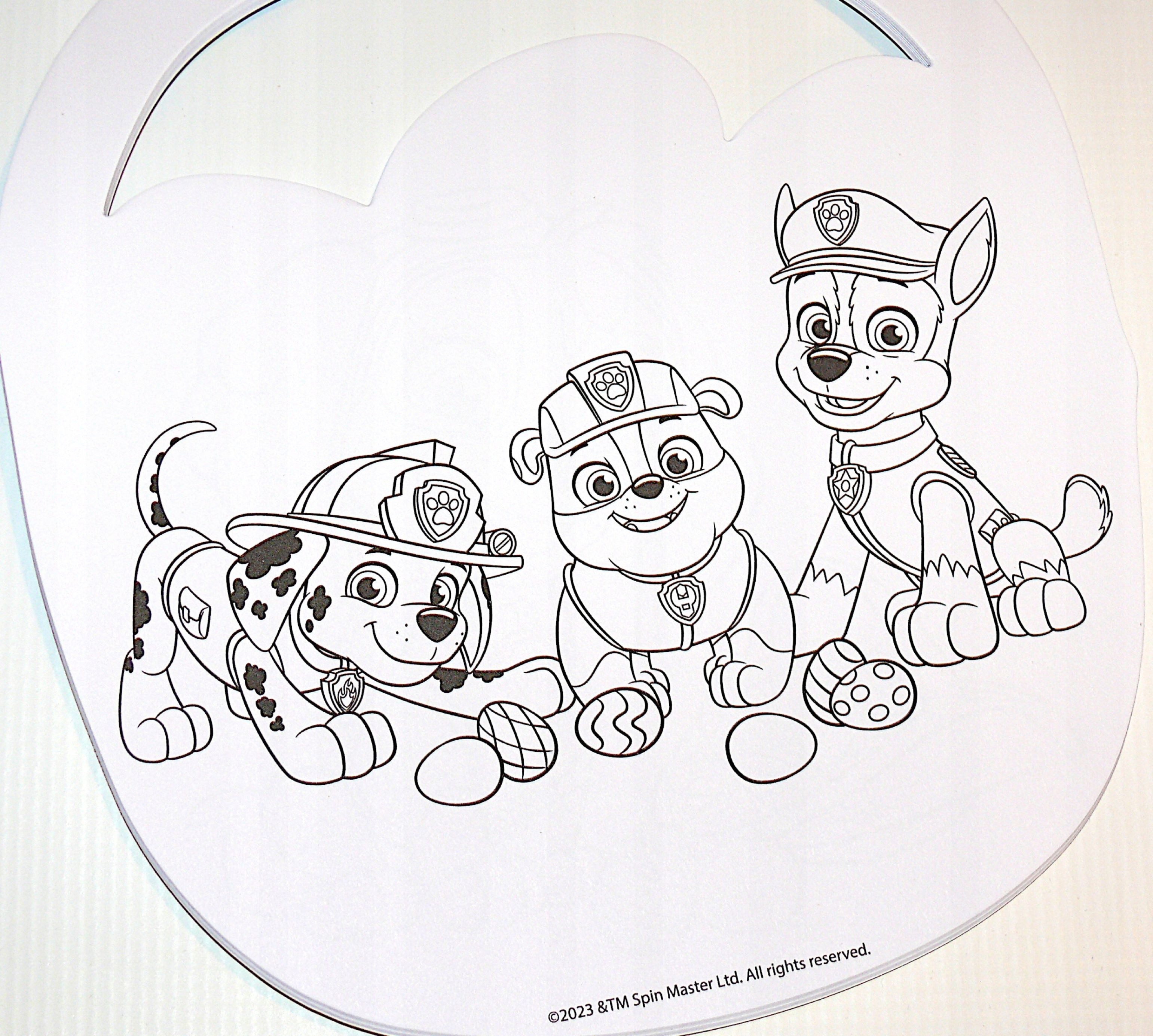 Nickelodeon Malvorlage Malbuch mit Griff + Sticker – Paw Patrol – ideales Ostergeschenk!